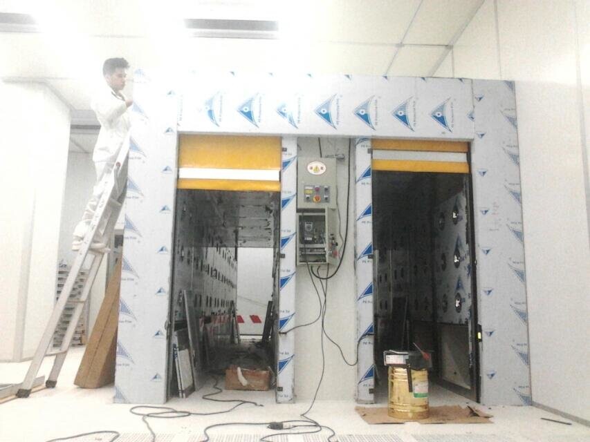 风淋室星空电子快速门