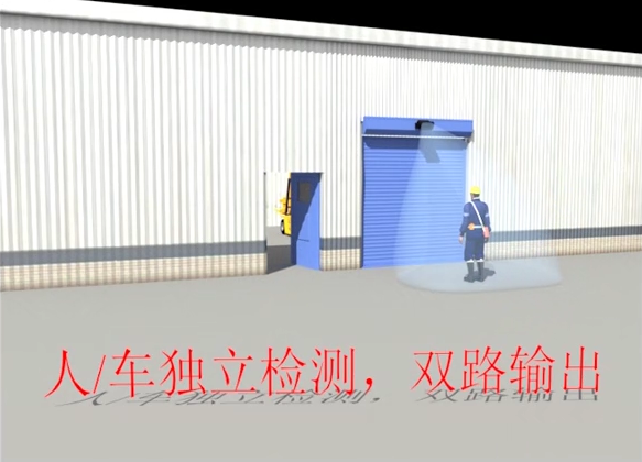 星空电子快速卷帘门自动感应器