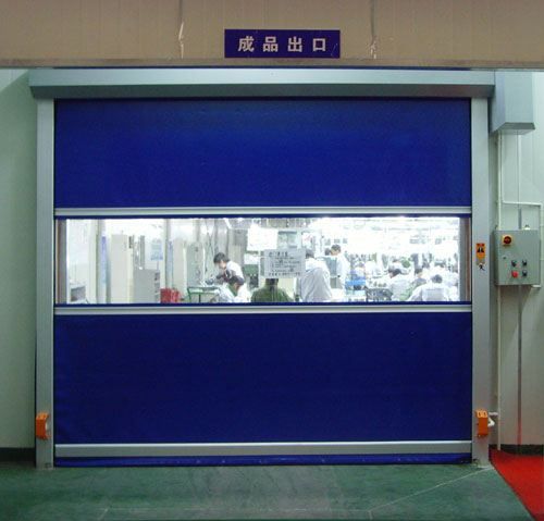 食品车间通用型星空电子快速卷帘门
